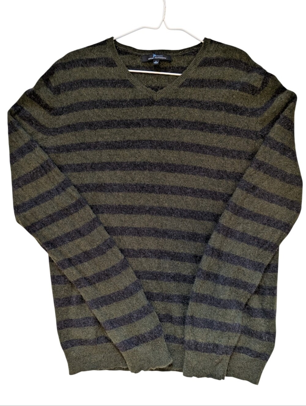100% Cashmere Marc Anthony Striped Sweater